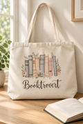 Tote Bag - Booktrovert Pastel