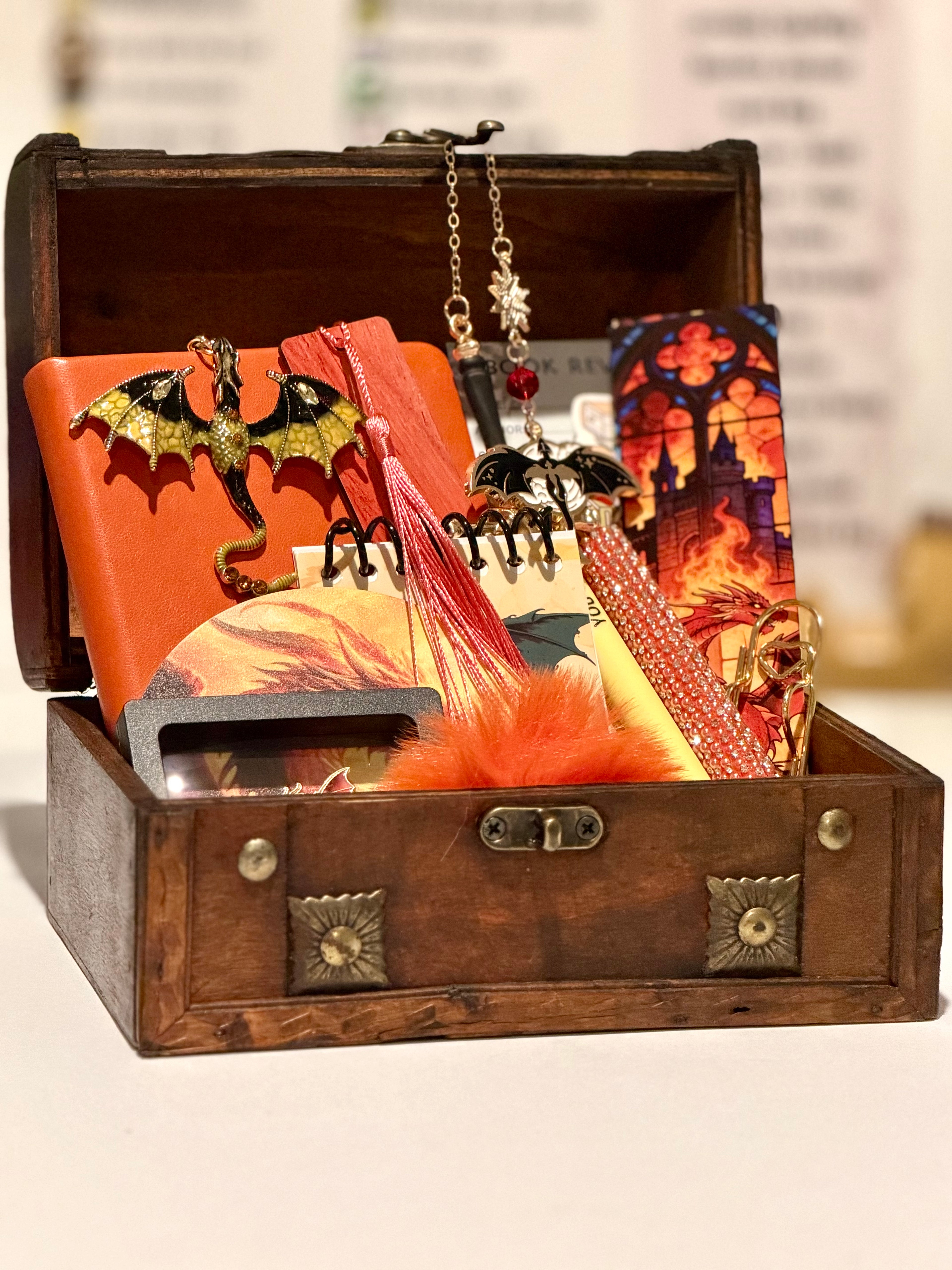 Dragon Chest Desk Bundle (Tangerine Sunset) Exclusive