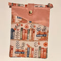 Book Bag/Jacket - Cosy Bookshelf in Pink