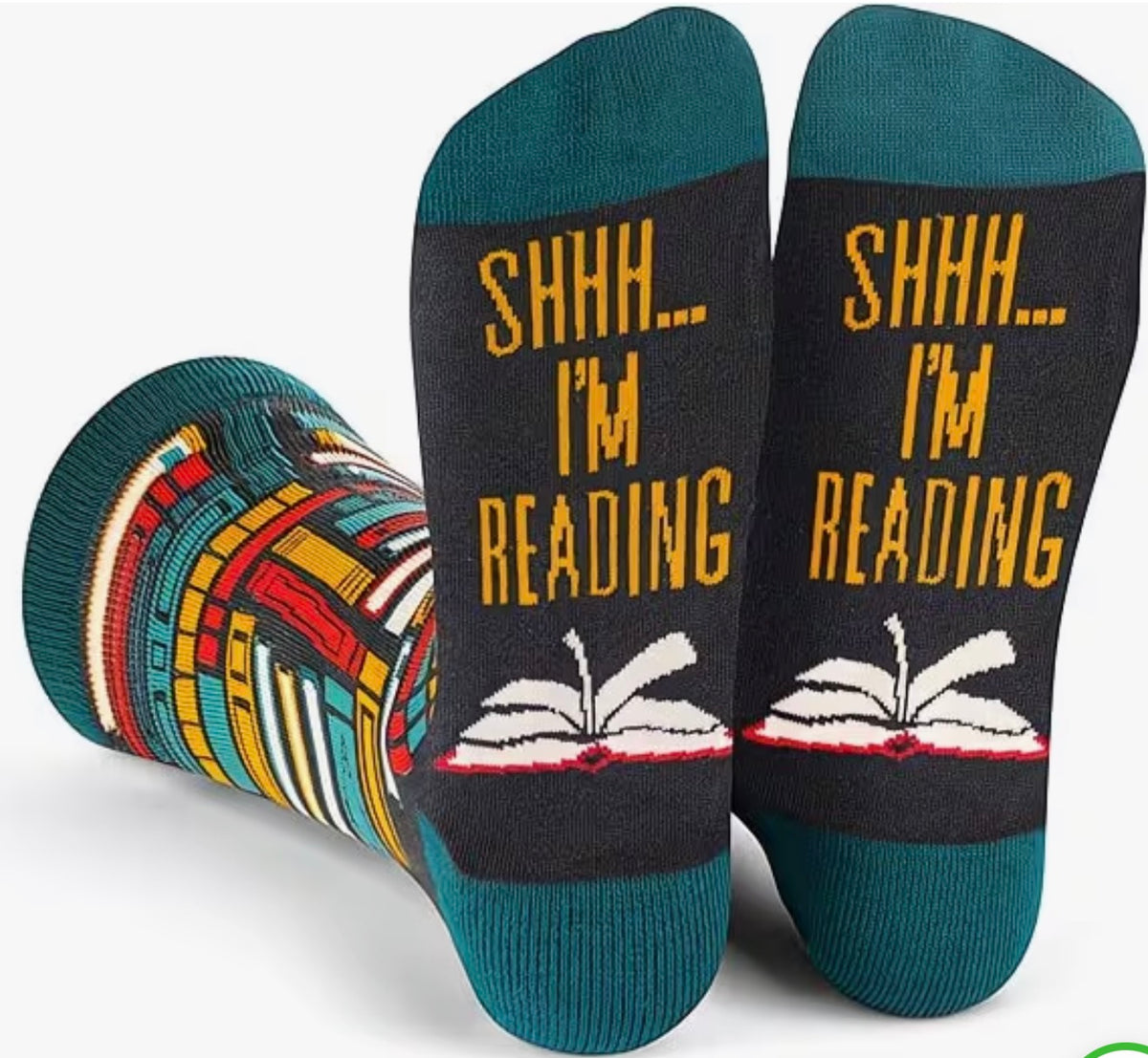 Shhh…I’m Reading Socks